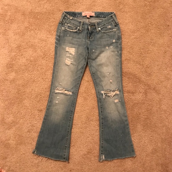 abercrombie distressed jeans
